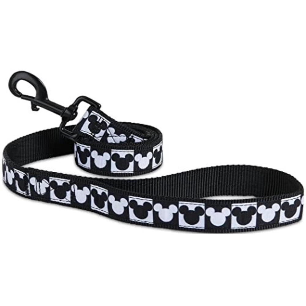 Disney Tails Dog Leash Mickey Mouse Icon Checkered